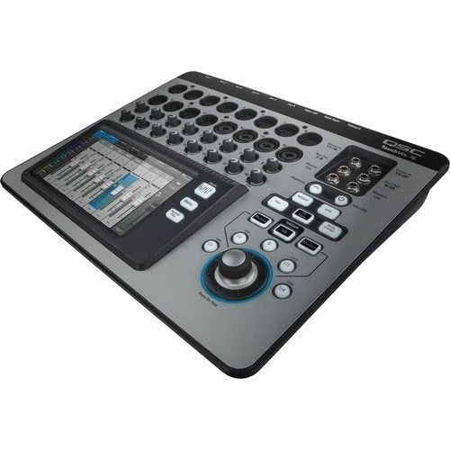 QSC TouchMix-16 Compact Digital Mixer with Watertight Road Case Kit
