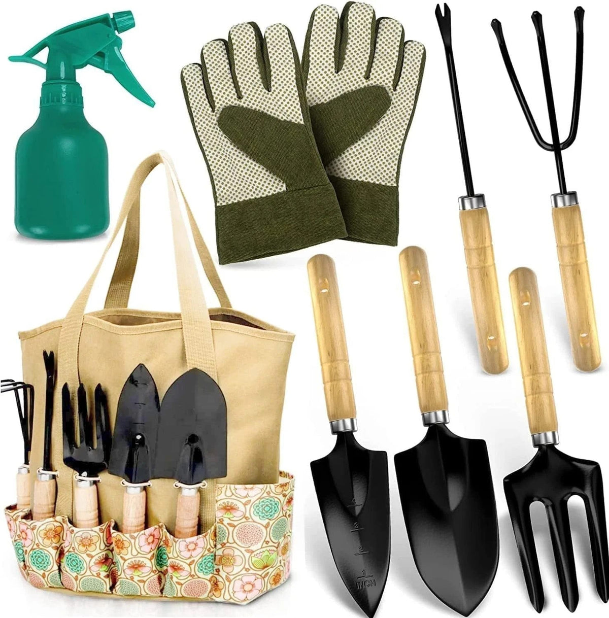 Hot Selling Stainless Steel Gardening Tools Suit