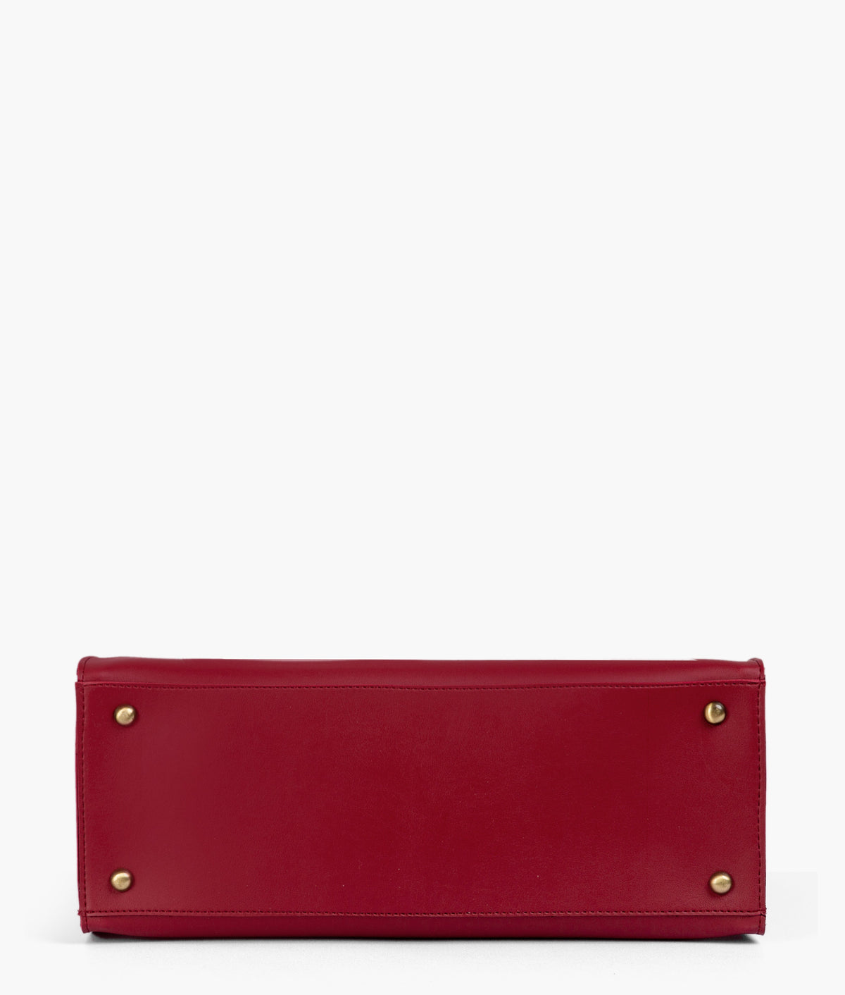 Red color workplace handbag