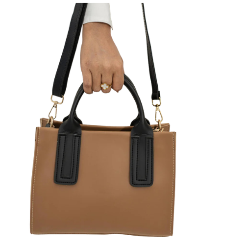Brown handbag shoulder