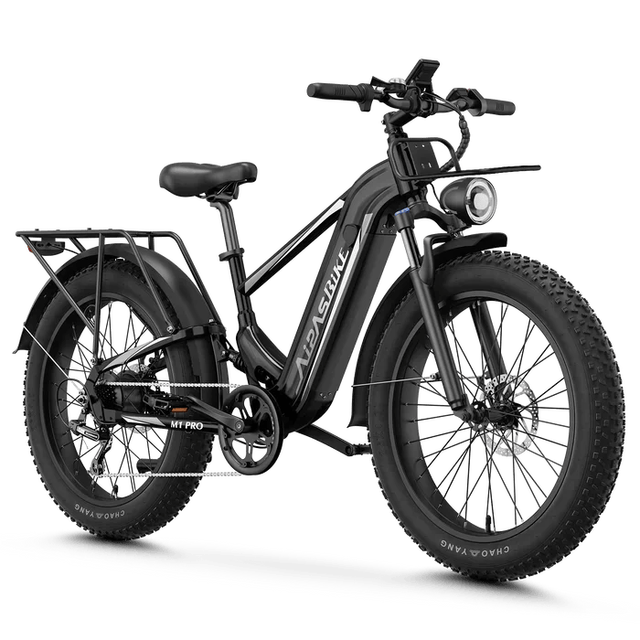 Aipas M2 Xterrain Ebike Aipas-M2-black Baskets.