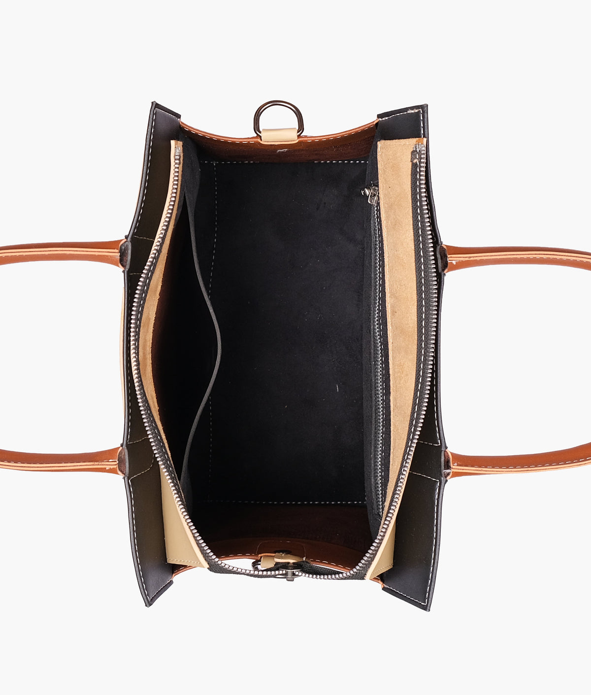 Brown color vintage handbag