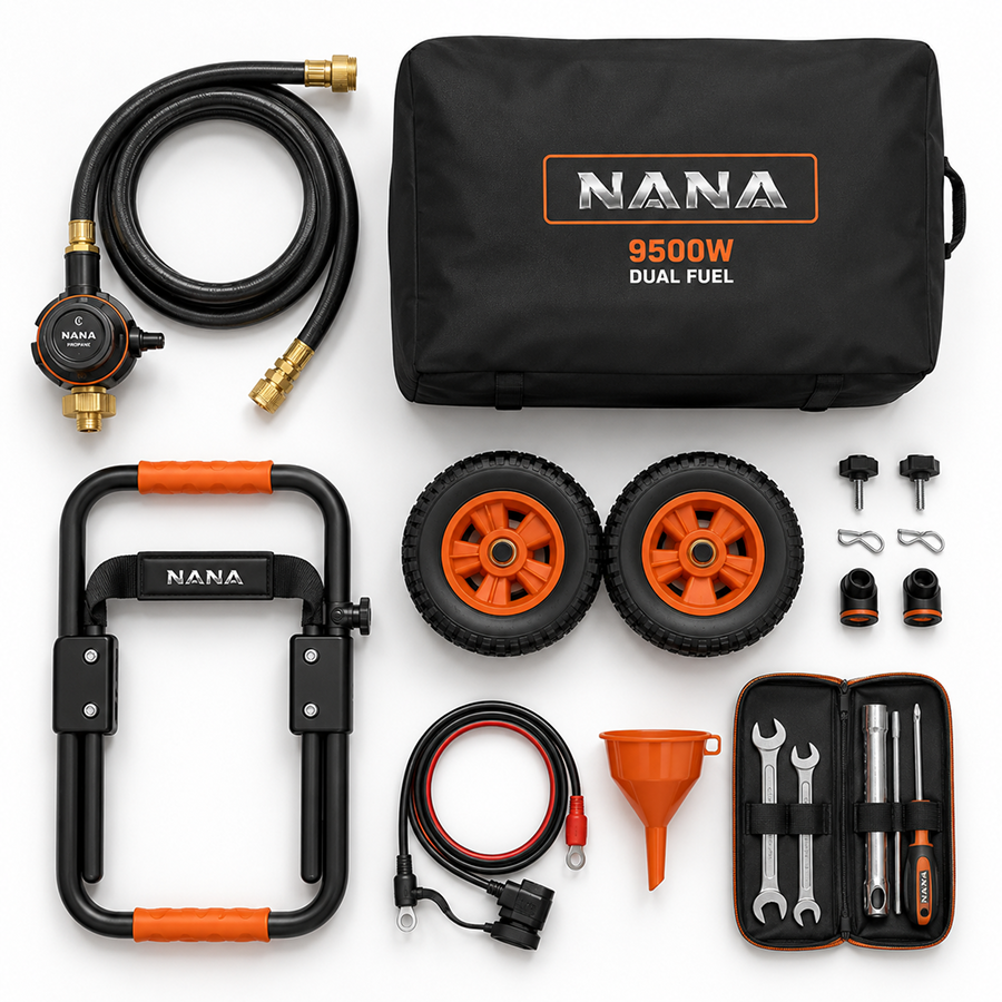 Nana Hardware PowerMax 9500W Dual Fuel Generator