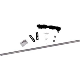 ShelterLogic ShelterCoat 15 x 28 x 12 ft Green Wind And Snow Rated Garage Round image 4