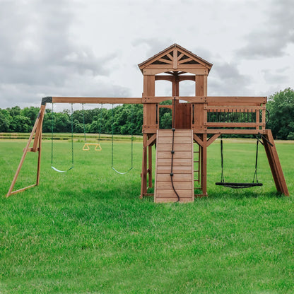Sterling Point Swing Set – A Backyard Playground for Endless Adventure