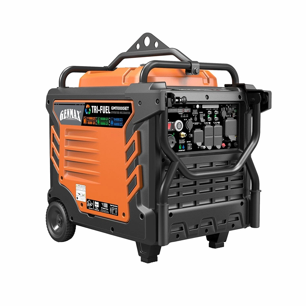 Genmax 11000-W Portable TRI Fuel Gas Inverter Generator Remote Start CO Sensor™ image 0