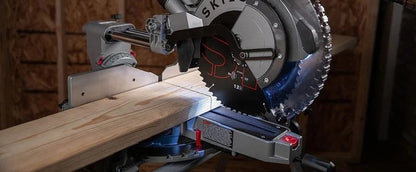 SKIL SPT88-01 12″ Worm Drive Dual Bevel Sliding Miter Saw