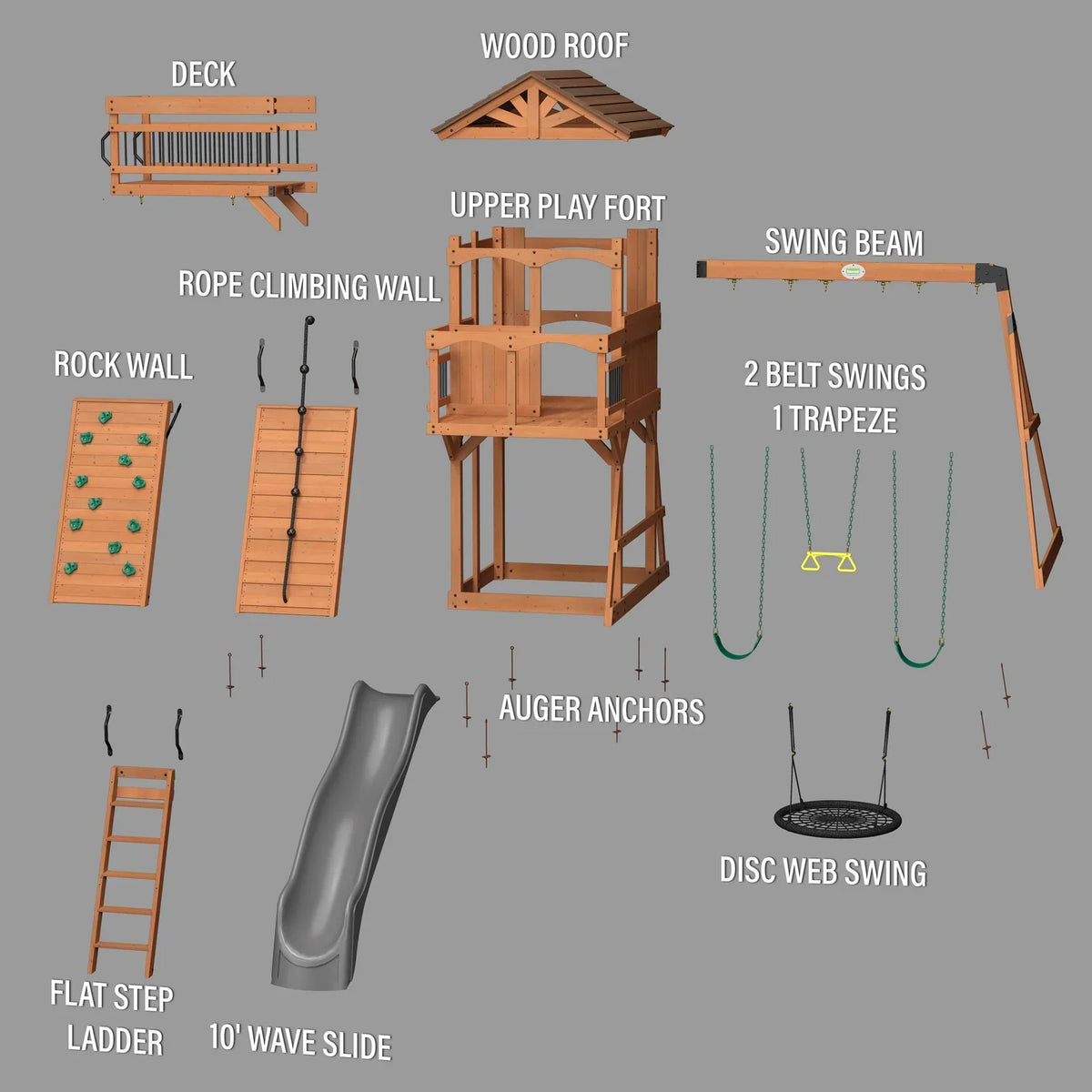 Sterling Point Swing Set – A Backyard Playground for Endless Adventure