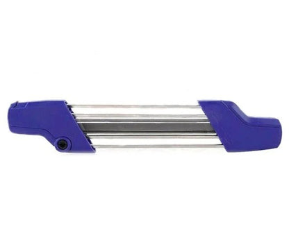 Chainsaw Sharpening File Kit, Metal Chain Sharpener Tool with 13/64″ Round Files and Flat File, Fits 3/8″ & .404″ Chains