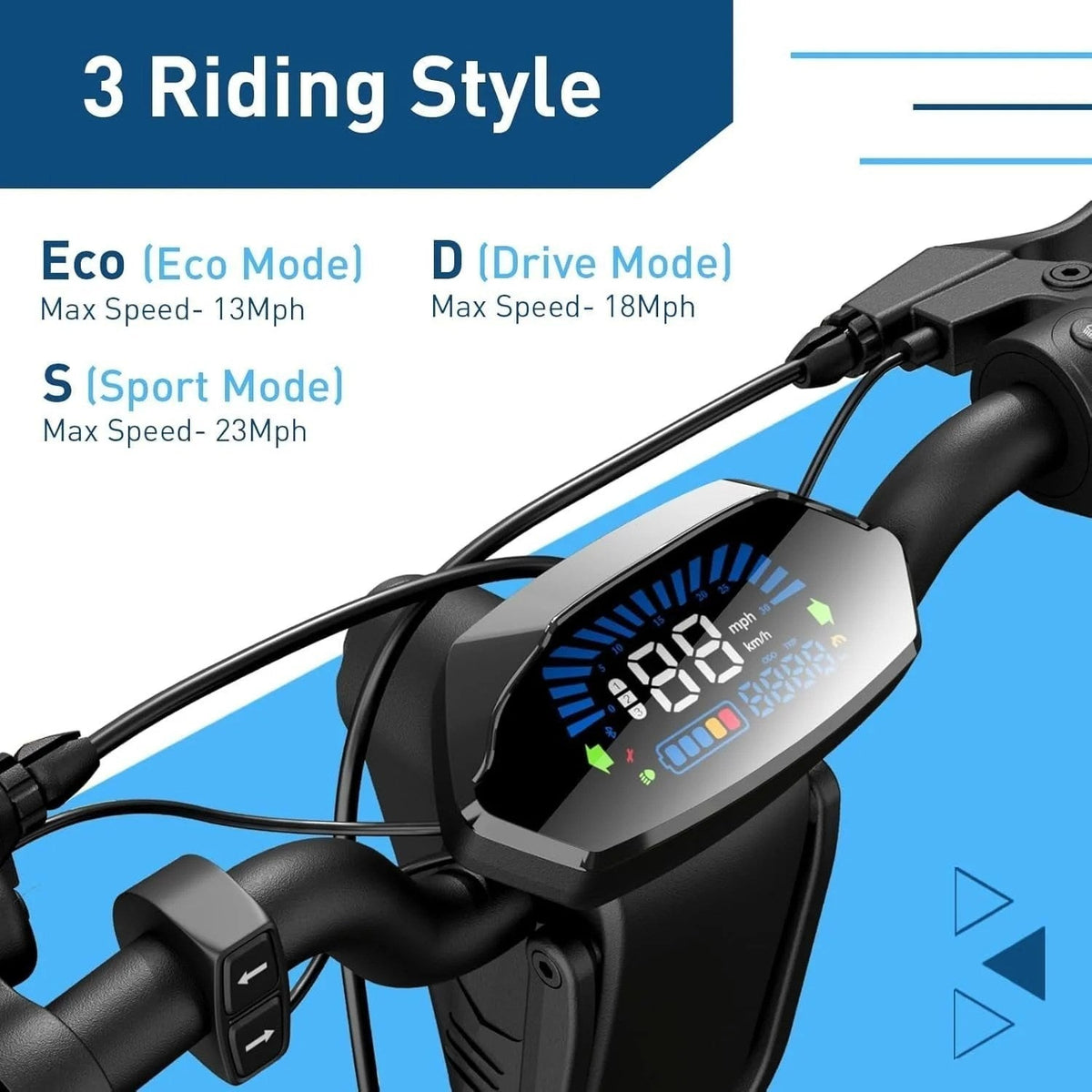 Hiboy X300 Electric Scooter, 700W Peak Motor, 12″ Pneumatic Tires, 23 Mph & 38 Miles Range, Folding Commuter Electric Scooter for Adults