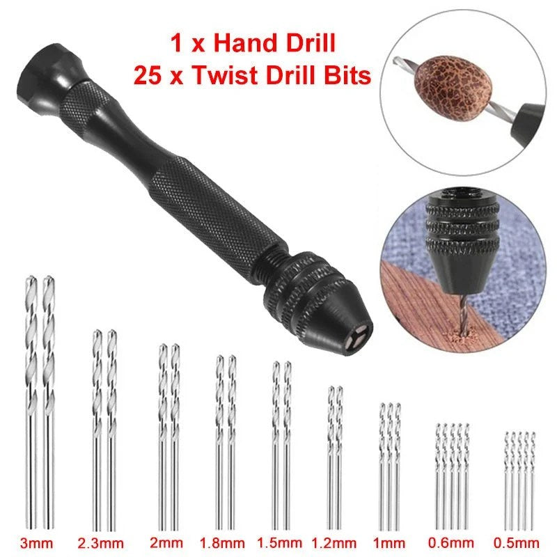 Black hand twist diamond