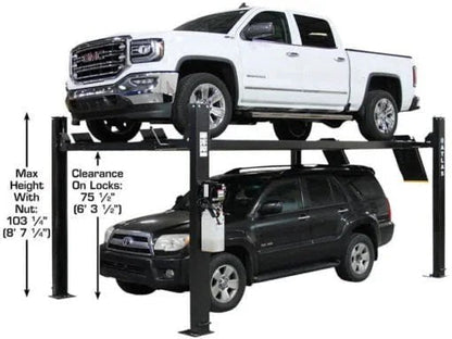 Atlas Apex 9 ALI Certified 9,000 lb 4-Post Lift