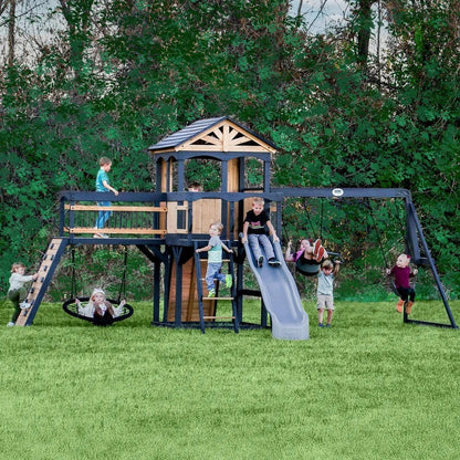 Backyard Discovery Timber Crossing Swing Set