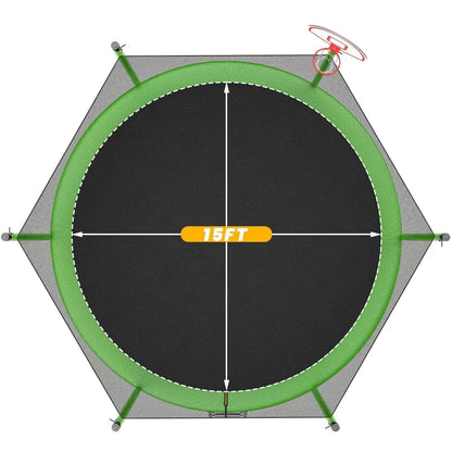 JumpFlex HERO 15ft Trampoline