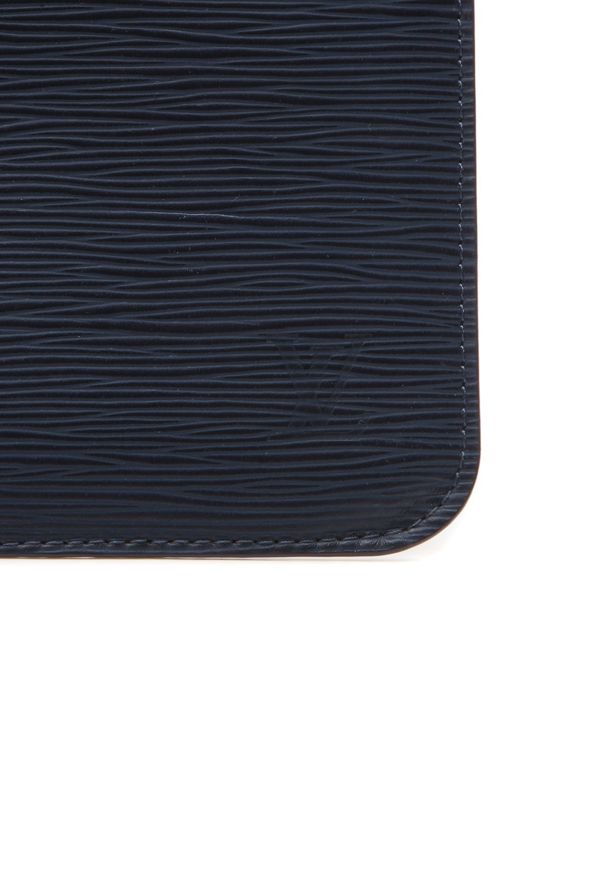 Epi Neverfull Pouch Wristlet - Indigo