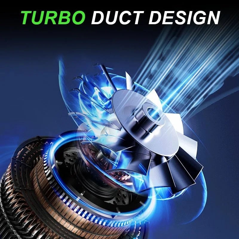 Powerful Cordless Air Duster for Cleaning Electronics, Keyboards, Car Interiors & More