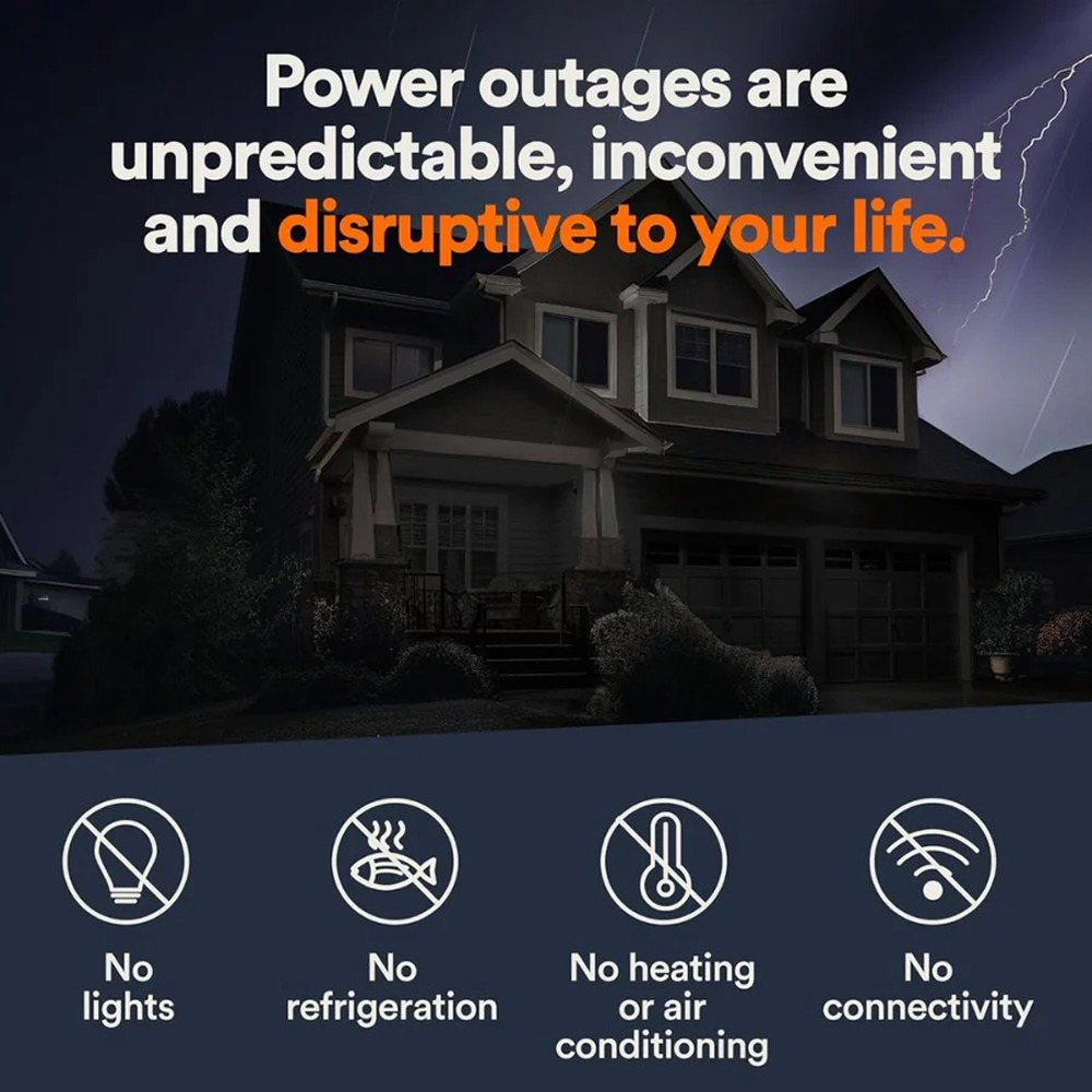 Generac 7043 22kW Air Cooled Guardian Series Home Standby Generator with 200-Amp Transfer Switch image 3