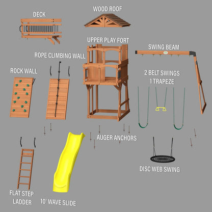 Sterling Point Swing Set – A Backyard Playground for Endless Adventure