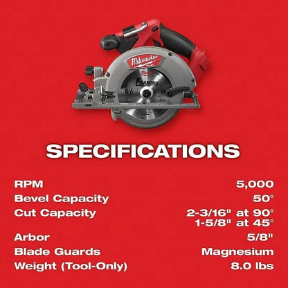 MILWAUKEE Cordless Tool Combination Kit: 7 Tools, 18 V DC Volt, Battery Included, M18 FUEL™, M18™