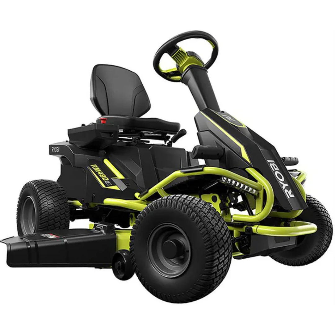 RYOBI 38 in. 100 Ah Battery Electric Rear Engine Riding Lawn Mower image 0