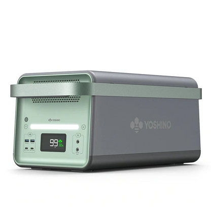 Yoshino B4000 SST Solid-State Portable Power Station 2611Wh 4000W Continuous Output Backup Battery image 0