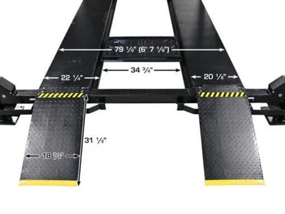 Atlas Apex 9 ALI Certified 9,000 lb 4-Post Lift