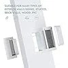 Baboni Pet Door for Wall,3-Flap,Steel Frame and Telescoping Tunnel, Aluminum Lock, Double Flap Dog Door and Cat Door, Strong and Durable (Pets Up to 100 Lb) -Large