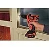 BLACK+DECKER 12V MAX Drill & Home Tool Kit, 60-Piece (BDCDD12PK)