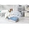 IRIS USA 40 QT Plastic Storage Box with Lid and Latches – 6 Pack – BPA-Free, See-Through Organizing Solution, Durable Nestable Stackable Containers, Secure Pull Handle – Clear