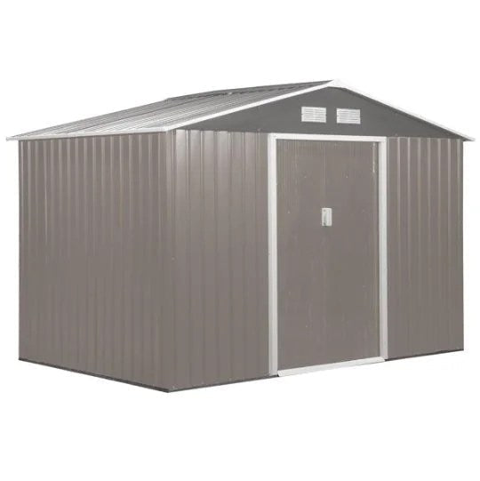 Large Outdoor Garden Storage Shed with Lockable Double Doors