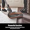Shark Rocket Ultra-Light Corded Bagless Vacuum for Carpet and Hard Floor Cleaning with Swivel Steering (HV301), Gray/Orange