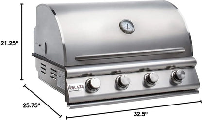 Blaze 32 In. 4 Burner Prelude LBM Gas Grill