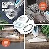 PurSteam 10-in-1 Steam Mop, Floor Steamer with Detachable Handheld Steam Cleaner for Tile, Hardwood Floors