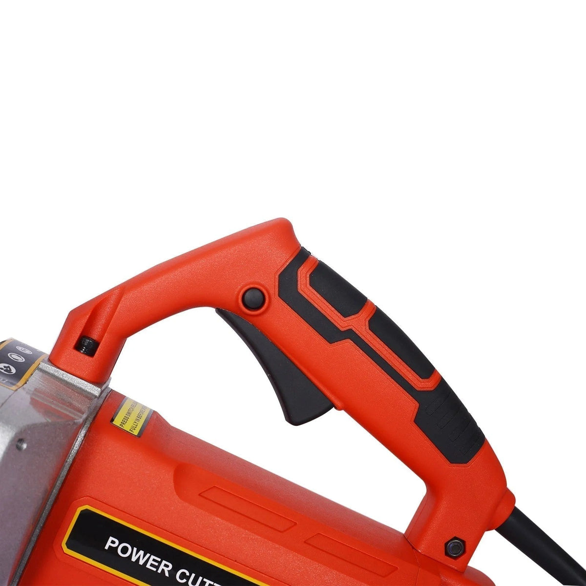 Electric 14″ Wet/Dry Concrete Cut-Off Saw with Guide Roller & Water Line Attachment