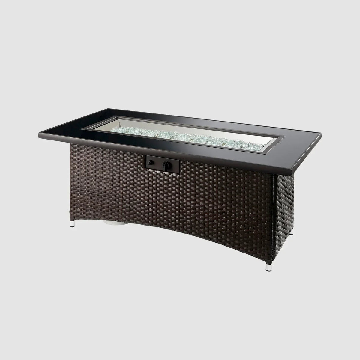 Montego Linear Gas Fire Pit Table image 2