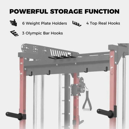 RitFit M1 Pro Smith Machine Home Gym Package