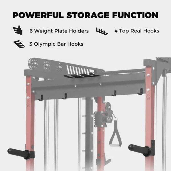 RitFit M1 Pro Smith Machine Home Gym Package