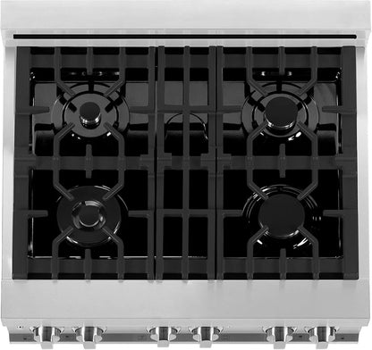ZLINE 30″ Dual Fuel Range RA30