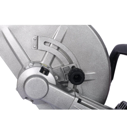 Electric 14″ Wet/Dry Concrete Cut-Off Saw with Guide Roller & Water Line Attachment