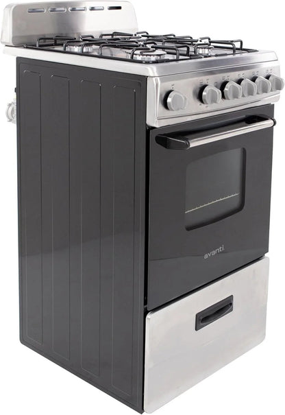 Avanti GR2013CSS 20″ Freestanding Gas Range