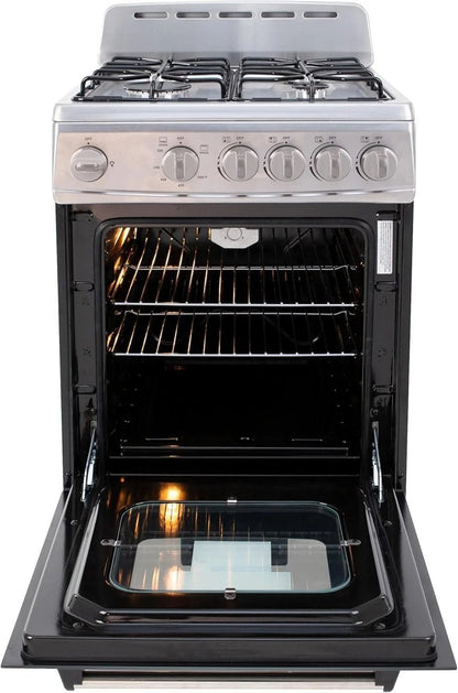 Avanti GR2013CSS 20″ Freestanding Gas Range