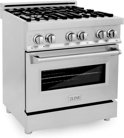 ZLINE 30″ Dual Fuel Range RA30