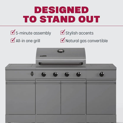 TYTUS Fresno Series 5 Burner Grill TDT-021