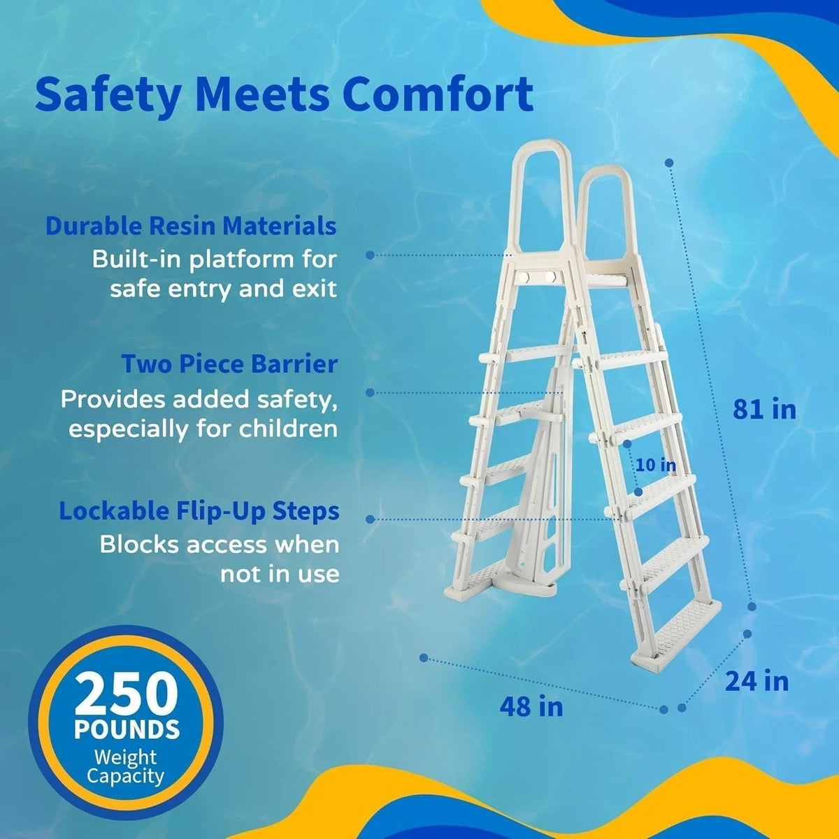 Blue Wave Belize 15′ Round Above Ground Pool