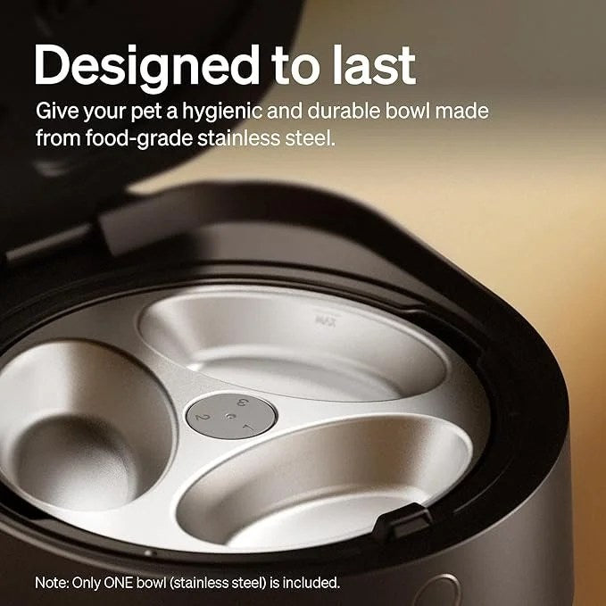 PETLIBRO Automatic Cat Feeder Wet Food with 2024 V1 Version Stainless Steel Bowl, Refrigerated 3 Fresh Meals for 3 Days, App-Controlled Pet Food Dispenser, Easy to Clean