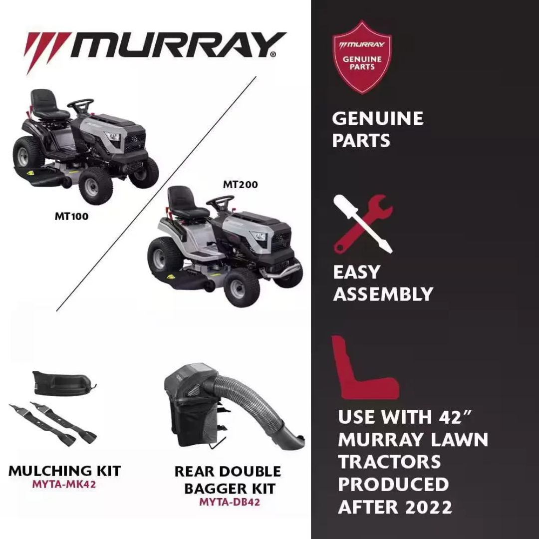 Murray MT100 42 in. 13.5 HP 500cc E1350 Series Briggs and Stratton Engine 6-Speed image 4