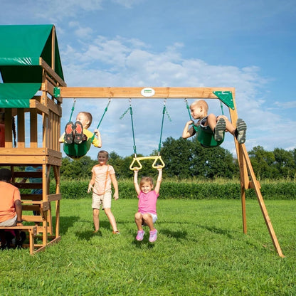 Backyard Discovery Belmont All Cedar Swing Set