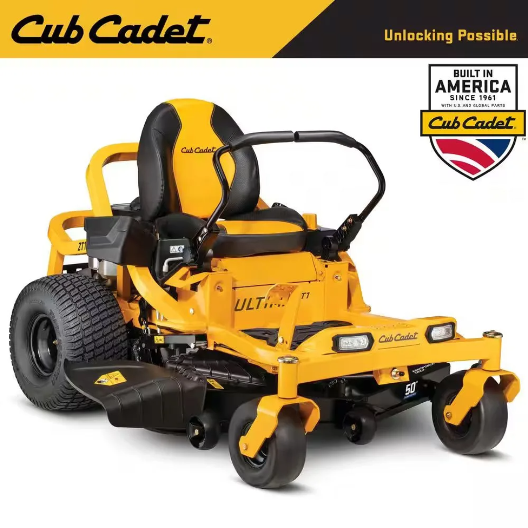 Cub Cadet Ultima ZT1 50 in. Fabricated Deck 23HP V-Twin Kawasaki FR Series image 1