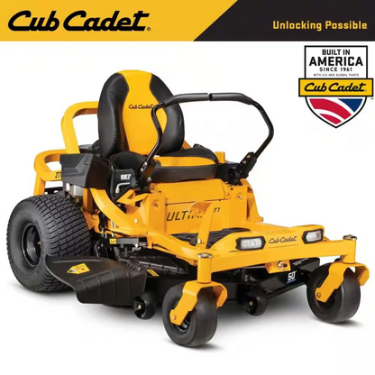 Cub Cadet Ultima ZT1 50 in. Fabricated Deck 23HP V-Twin Kawasaki FR Series image 1