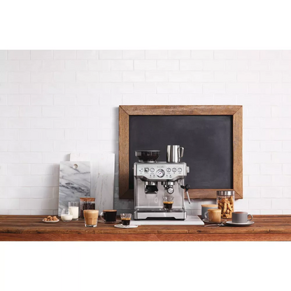 Breville Stainless Steel Barista Express Espresso Machine Light Silver BES870XL: 15 Bars Pressure, Milk Frother, Grinder image 6